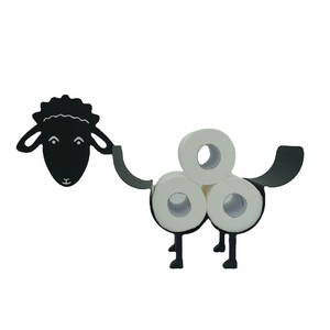 Porte-<span class=keywords><strong>papier</strong></span> <span class=keywords><strong>toilette</strong></span> sur pied pour 7 rouleaux, design mignon de <span class=keywords><strong>mouton</strong></span>, pour salle de bain - Product Image 2