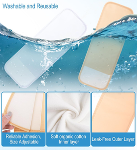 Envoltura ajustable para pies con aceite de ricino, reutilizable, con tiras de gancho y bucle para un ajuste cómodo. - Product Image 3