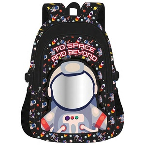 Usine conception Spaceman astronaute espace sac à dos pour ordinateur portable sac à main pour enfants sac d'école sac à dos décontracté avec plusieurs poches - Product Image 1