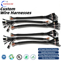 Rangkaian Kabel Pria NGD Custom 5557 Molex Mini Fit 4.2mm Pitch PVC untuk Peralatan Robot