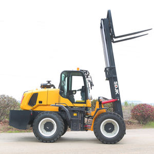 סיני SDJK מותג 3.5ton 4wd terrain המלגזה 4x4 מפרקי terrain המלגזה למכירה - Product Image 4