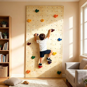 Vente directe d'usine de <span class=keywords><strong>murs</strong></span> d'escalade durables en bois massif pour l'entraînement physique à domicile en intérieur - Product Image 5