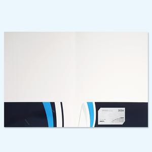 Dossiers personnalisés avec logo, introduction au produit d'entreprise, dossier A4 A5, profil d'entreprise, papier 350GSM, dossiers personnalisés avec logo - Product Image 5