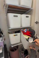 Armoire murale métallique modulaire durable à cadre ouvert pour vêtements, armoire alimentaire, rangement de garage - Extensible, vente en gros pour hôtels