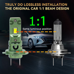 Ampoule de phare LED pour voiture 55W 3570 CSP 20000LM 6000K H4 12V, garantie 2 ans, mini plug & play, neuve pour Accord - Product Image 6
