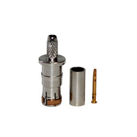 Connecteur RF SMB femelle plaqué nickel SMB-C-K1.5 pour câbles RG174 RG316 RG179