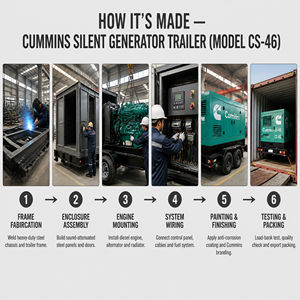 เครื่องกำเนิดไฟฟ้าดีเซล EPA EAC CE US ยี่ห้อ Cummins Perkins Weichai FAW Ricardo 200kw 300 Kva 400kva 300kw ราคาเครื่องกำเนิดไฟฟ้าดีเซล - Product Image 4