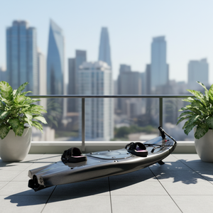 Aviation Grade Carbon Fiber <b>Gasoline</b> Jet Surfboard Motorized Water Board with Fins - Product Image 3