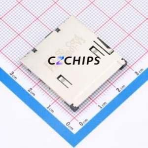 10067847-011RLF SD Card / Memory Card Connector Connector Self-Return Type Standard SD Card Card Holder With - Product Image 1