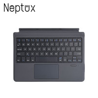 Clavier sans fil BT pour Surface GO/GO2/GO3 pour clavier Microsoft Surface Go Clavier Ultra Mince Touchpad Rétro-éclairé