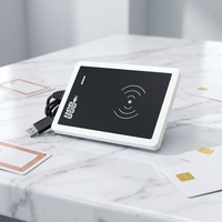 Programador de Recepción para Hotel EY-S89, Lector/Grabador de Tarjetas para Recepción, Software de Sistema, Registro Biométrico de Horas, Capacidad para 100 Tarjetas