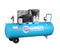 Vente d'usine Piston Essence 2 Compresseur d'air à double cylindre 270L Réservoir de 300 litres Compresseurs d'air de type ITALIE