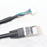 Câble RJ45 8P8C mâle vers JST Pitch 1.5mm 10Pin personnalisé en usine