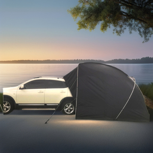 Toldo de Aluminio para Automóvil Wind Valley, Toldo Portátil Semiautomático Resistente al Viento, Toldo de Lona para Exteriores, Protección Solar para Automóvil, Uso en <span class=keywords><strong>Garaje</strong></span> - Product Image 5