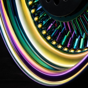 ล้อแม็กซ์ลาย Chameleon Wire Spoke ขอบลึก สำหรับรถคลาสสิค รถ Lowrider รถโชว์ และร้านค้าปลีก/ล้อแม็กซ์ลายลวด - Product Image 3