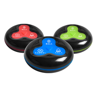 Commande d'appelant sans fil Restaurant Fast Food Waterproof Vibrate Beeper Guest Queue Paging System for Customers