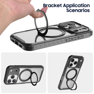 Directo de Fábrica: Carcasa Magnética con Anillo Giratorio de 360 Grados para iPhone 17 Pro Max, Funda Protectora Mate - Product Image 4