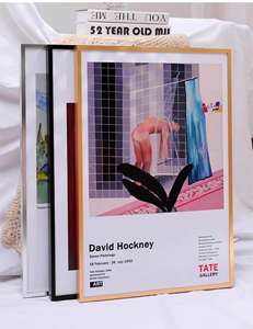 <span class=keywords><strong>Cadre</strong></span> <span class=keywords><strong>photo</strong></span> de graduation en aluminium à ouverture frontale, décoration murale, haute qualité, robuste, taille personnalisable, passe-partout inclus - Product Image 4