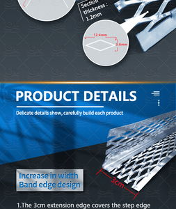 Esquinero de Metal Moderno para Paneles de Yeso, Ángulo de Aluminio para Hospitales y Salas de Estar, Resistente a la Corrosión y Ecológico - Product Image 4