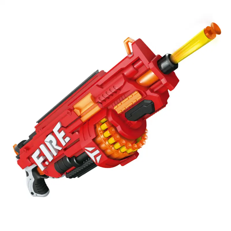 Sıcak satış elektrikli yumuşak kurşun oyuncak silahlar çocuklar için motorlu makine köpük Blaster 8-12 yaşında çocuklar ve yetişkinler için