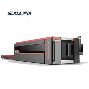 China Fornecedor Máquina de corte a laser de chapa metálica 3015 Cnc Máquina de corte a laser fechada para aço metal ouro