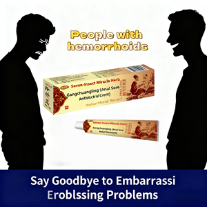 Pomada para Alívio de Dor Anal Fórmula Suave e Calmante Alívio Rápido para Desconforto Coceira Queimação Cuidado com Hemorroidas Uso Diário - Product Image 5