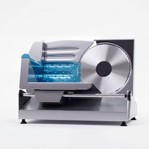 Supercloud Multi Functional Slicer 250W DC Motor Adjustable Thickness Food Pusher Safety Lock Home Kitchen Use - Product Image 2