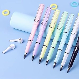 Crayon éternel multicolore, technologie sans besoin de taille, facile à utiliser, évite la rupture du cœur, corps en plastique, utilisation au bureau, à l'école, école primaire - Product Image 4