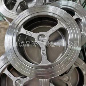 Válvula de Retención Tipo Wafer H71W-16, Unidireccional, de Acero Inoxidable/304/316L, para Medios Ácidos y Aceites - Product Image 3