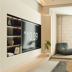 Gabinete de televisión de estilo minimalista modular, muebles de metal baratos para soporte de gabinete de <span class=keywords><strong>TV</strong></span> de plasma - Product Image 2