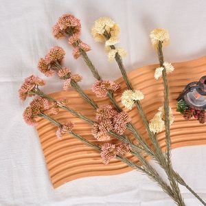 Flor Artificial de Cabeza Redonda Jiale, Rama Individual de Plástico, Decoración para Bodas y Hogar - Product Image 2
