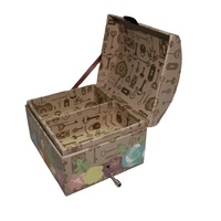 Boîte cadeau en carton rigide personnalisée en gros, en matériaux recyclés, pour bijoux, avec design gaufré tendance et papier couché à finition mate
