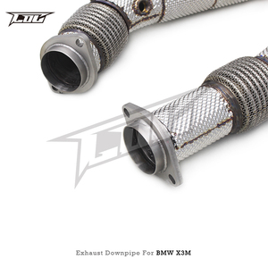 Tubo de Escape Personalizado BOSKA de Acero Inoxidable de 1.5 mm con Acabado Espejo para X3M/X4M F97/F98 3.0T 2019-2023, Protector Térmico, Garantía de 3 Años - Product Image 5