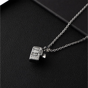 Stainless Steel Camera Pendant Necklace For Men And Women SP1033 - Product Image 2