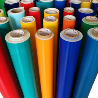 Film vinyle opaque de couleur en gros pour vitrines, graphismes, enseignes lumineuses et décoration commerciale