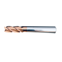 IRONROOT HRC 58 degrés 4 flûtes fraise en bout carbure fraise en bout CNC outils de coupe