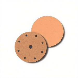 Discos de Lijado TTAKE de Corindón, Grano 100, 6+1 Orificios, Respaldo de Velcro, Discos de Fibra - Product Image 2