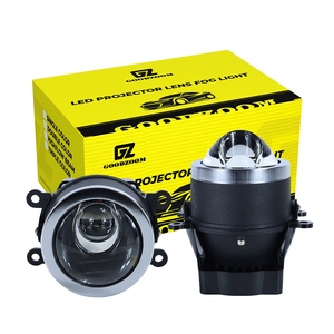 Goodzoom cao Watt bi <span class=keywords><strong>LED</strong></span> chiếu Sương Mù Ánh sáng với Laser 3 inch Laser hóa đơn đèn sương mù 12V <span class=keywords><strong>LED</strong></span> sương mù lái xe đèn cho xe 140 Wát - Product Image 1