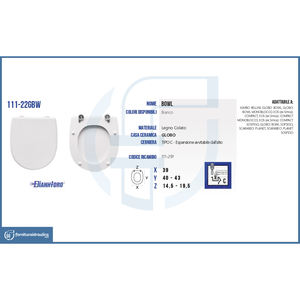 Globo Vaso Bowl Copriwater Toilet Seats Catégorie de produits - Product Image 3