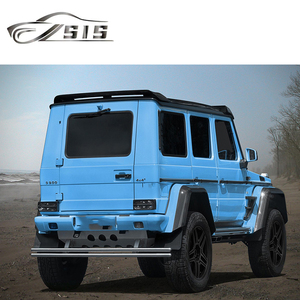 GWagon W463 G500 G550 G63 4x4 copertura paraurti posteriore W463 in acciaio inox paraurti protezione 1990-2018 anno Auto posteriore protezione ricambi Auto - Product Image 3