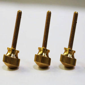 M3 M4 M5 M6 Vis à oreilles en laiton massif 1/4 "3/8" Boulons à vis à main moletés à tête conique - Product Image 3