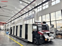 Machine d'impression flexographique en ligne pour gobelets en papier, sacs en papier et boîtes en papier, type unité, presse flexo personnalisable