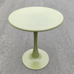 Hochwertiger Runder Esstisch Einfacher Eisen-Esstisch Langlebiges Modernes Minimalistisches Design für Außenbereich Wohnzimmer Schlafzimmer - Product Image 4