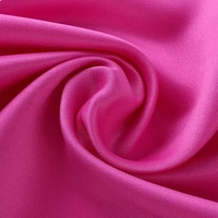 Tissu drapé lourd de satin mat confortable épais de soie de polyester de la coutume 100% de mode