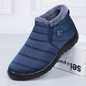 Stivali da neve da <span class=keywords><strong>donna</strong></span> più venduti taglie 46 stivaletti in pelliccia invernale <span class=keywords><strong>scarpe</strong></span> di cotone trapuntate <span class=keywords><strong>impermeabili</strong></span> con Sole antiscivolo - Product Image 6