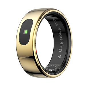 Boîtier de charge pour bague intelligente R08, étanche 5 ATM, contrôle par application, moniteur de fréquence cardiaque, d'oxygène sanguin, de sommeil, de santé, suivi sportif et de forme physique - Product Image 3