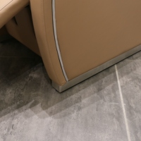 Fauteuil de lavage électrique blanc avec bac pour salon de coiffure, équipement de lavage de cheveux