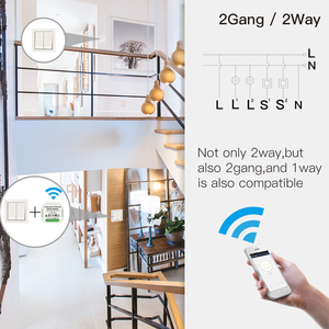 Moes <span class=keywords><strong>โม</strong></span>ดูลสวิตช์หรี่ไฟ LED WiFi RF รีเลย์<span class=keywords><strong>ม</strong></span>ินิ DIY สมาร์ทบ้านขัดจังหวะ - Product Image 6
