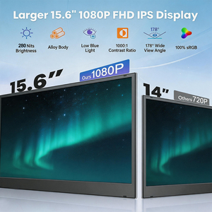 Pantalla Lateral IPS de 15.6 Pulgadas para Laptop, de <span class=keywords><strong>Gama</strong></span> <span class=keywords><strong>Media</strong></span>, Calidad Premium, Expansión Lateral, Grado Profesional de Alta <span class=keywords><strong>Gama</strong></span> - Product Image 2