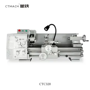 Tour d'horlogerie manuel, tour en métal, Mini tour pour modèle CTC320